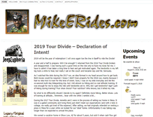 Tablet Screenshot of mikeerides.com